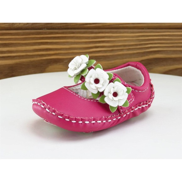 Circo Sz 2 Toddler‎ Shoes Girls Mary Jane Pink Leather Medium - Picture 1 of 11